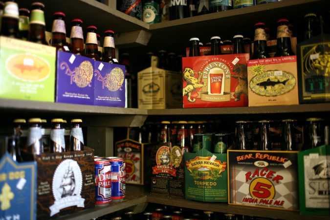 SAN FRANCISCO - MAY 20: Six packs and single bottles of beer are displayed on a shelf at the City Beer Store May 20, 2009 in San Francisco, California. Federal lawmakers are considering an increase on tax paid for beer, wine, liquor and sugary sodas to help fund health insurance for an estimated 50 million uninsured Americans. Under the proposal, taxes on beer would be increased by 48 cents a six-pack. (Photo by Justin Sullivan/Getty Images)